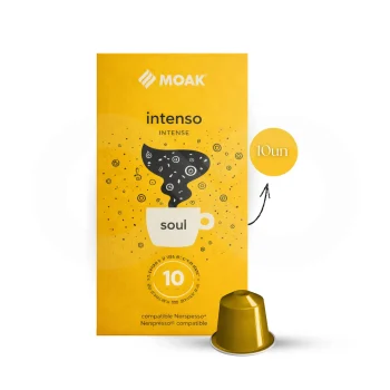 MOAK® Cápsulas Nespresso Intenso Soul 10 uds.