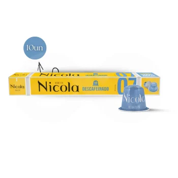 NICOLA® Cápsulas Nespresso Decaf 10 uds.