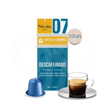 NICOLA® Cápsulas Nespresso Decaf 10 uds.