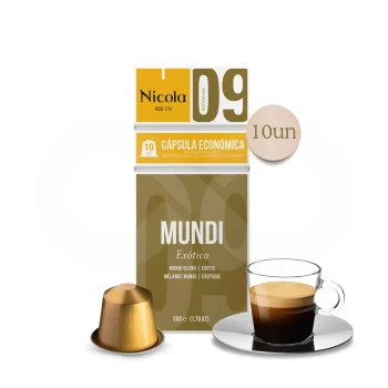 NICOLA® Cápsulas Nespresso Mundi 10 uds.