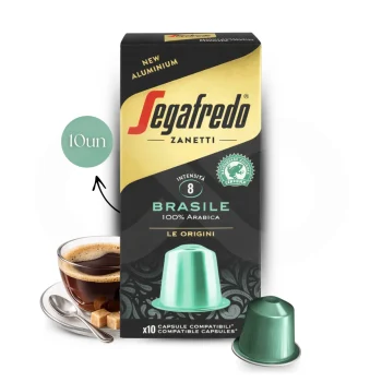 SEGAFREDO® Cápsulas Nespresso Brasile 10 uds.