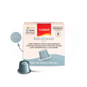 TORRIE® Cápsulas Nespresso Descafeinado Compostable 10 uds.