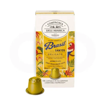 COMPAGNIA DELL ARABICA® Cápsulas Nespresso Brasil 10 uds.