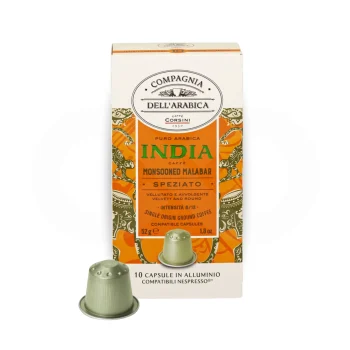 COMPAGNIA DELL ARABICA® Cápsulas Nespresso India 10 uds.