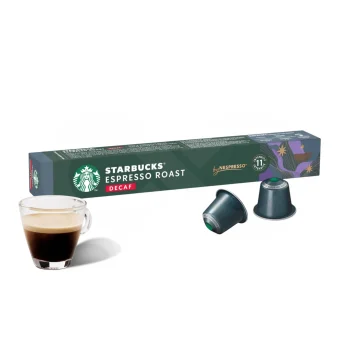 STARBUCKS® Cápsulas Nespresso Espresso Roast Decaf 10 uds.