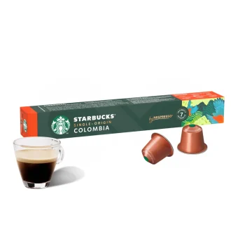 STARBUCKS® Cápsulas Nespresso Colombia 10 uds. BB - 06/2026