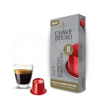 CHAVE D OURO® Cápsulas Nespresso Espresso Portugués 10 uds.