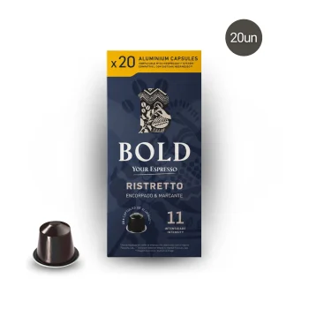 BOLD® Ristretto Cápsulas Nespresso 20 uds
