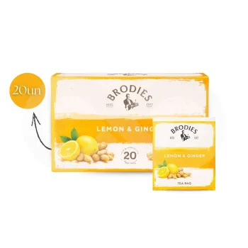 BRODIES® Té Limón Y Jengibre 20 uds.