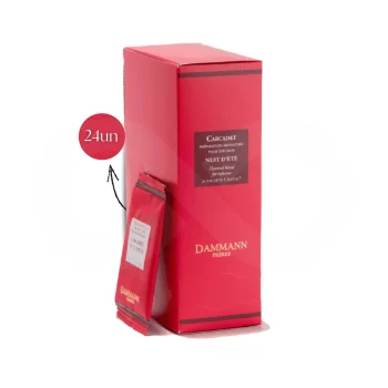 DAMMANN FRÈRES® Té Carcadet Nuit D´Été 24 uds.