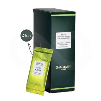 DAMMANN FRÈRES® Té Tisane Fruits Rouge 24 uds.