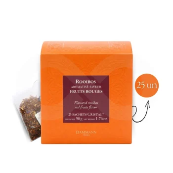 DAMMANN FRÈRES® Té Rooibos Fruits Rouge 25 uds.