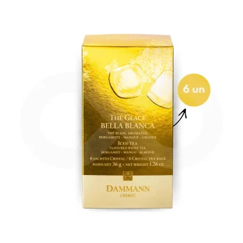 DAMMANN FRÈRES® Té Thé Glacé Bella Blanca 6 uds.