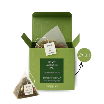 DAMMANN FRÈRES® Té Tisana Bali 25 uds.