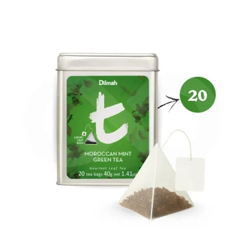 DILMAH® Té Moroccan Mint Green Tea 20 uds.