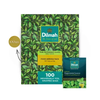 DILMAH® Té Pure Peppermint Leaves 100 uds.