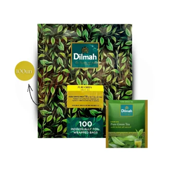 DILMAH® Té Pure Green 100 uds.
