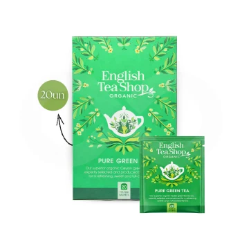 ENGLISH TEA SHOP® Té Verde Puro 20 uds.