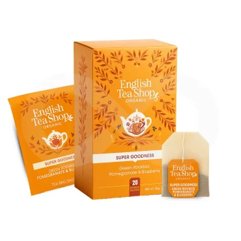 ENGLISH TEA SHOP® Rooibos Verde Granada Y Arándanos 20 uds.