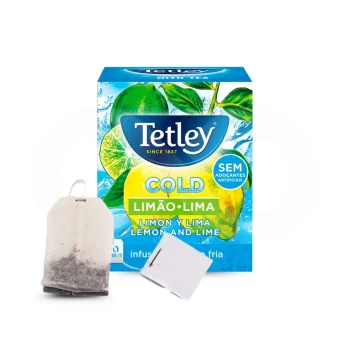 TETLEY® Té Limón-Lima Frío 10 uds.