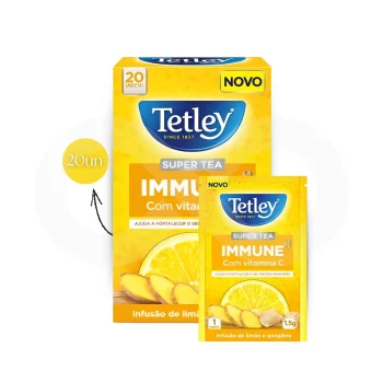 TETLEY® Té Immune Vitamina C 20 uds.