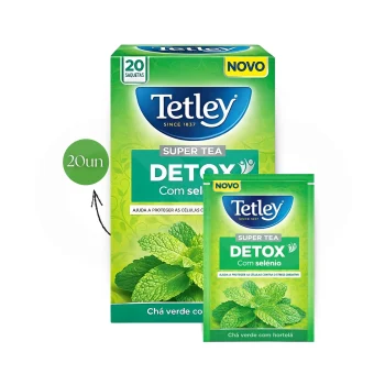 TETLEY® Té Detox Selenio 20 uds.
