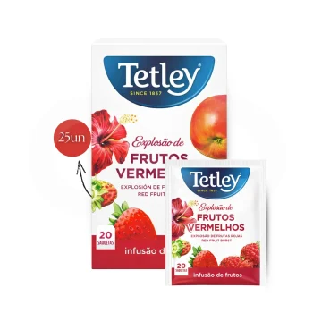 TETLEY® Té Frutos Rojos 20 uds.