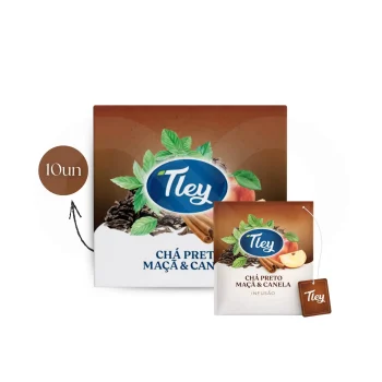 TLEY® Té Negro Manzana Y Canela 10 uds.