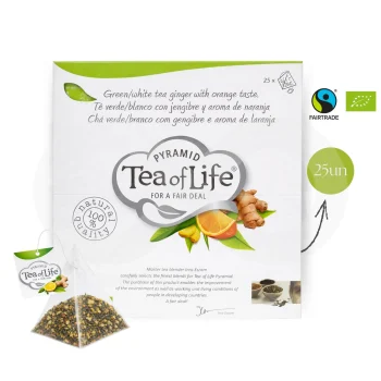 TEA OF LIFE® Té Jengibre Y Naranja 25 uds.
