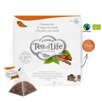 TEA OF LIFE® Té Negro Y Canela 25 uds.