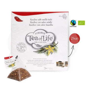 TEA OF LIFE® Té Rooibos Vainilla 25 uds.