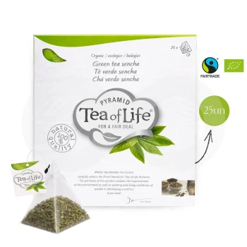 TEA OF LIFE® Té Sencha Verde 25 uds.