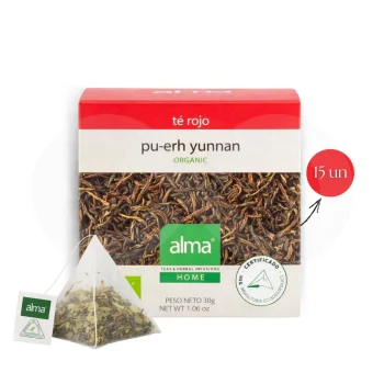 ALMA® Té Pu-Erh Yunnan 15 uds.