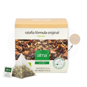 ALMA® Té Ratafia Original Formula 15 uds.