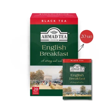 AHMAD TEA® Té English Breakfast 20 uds.