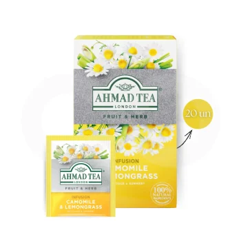 AHMAD TEA® Té Manzanilla Y Limoncillo 20 uds.