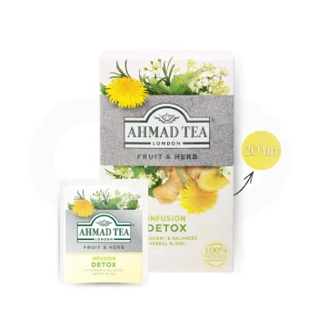 AHMAD TEA® Té Detox 20 uds.