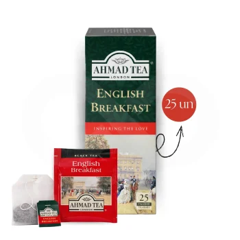 AHMAD TEA® Té English Breakfast 25 uds.