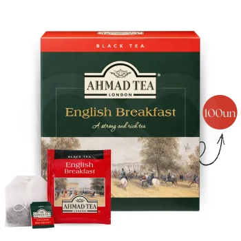 AHMAD TEA® Té English Breakfast 100 uds.