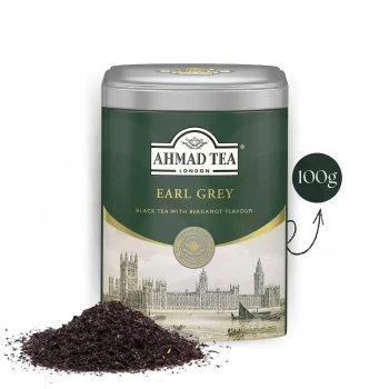 AHMAD TEA® Té Earl Grey Tin 100g
