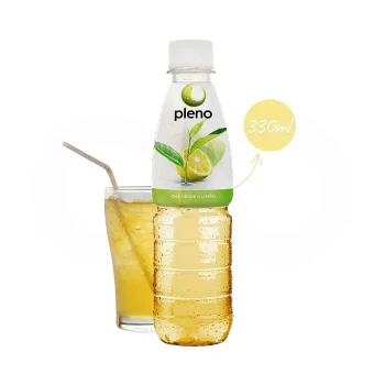 PLENO® té verde y limón 330ml