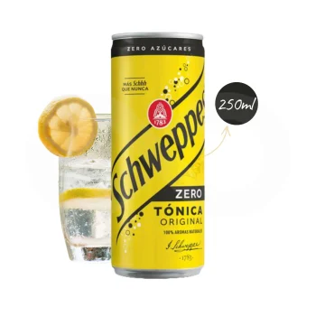 SCHWEPPES® Agua tónica Zero 250 ml
