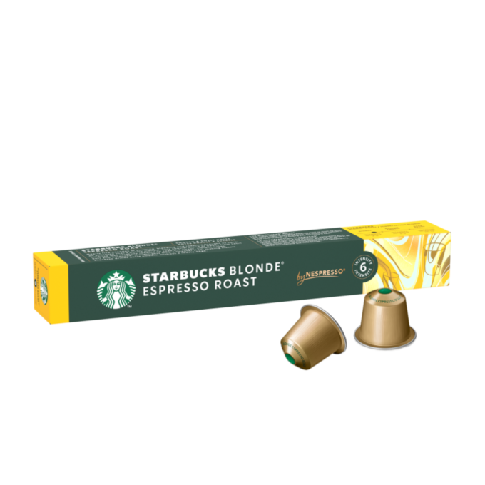 Capsulas Compatibles Nespresso® Starbucks® Blonde Roast 10 unid.