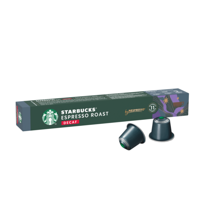 Capsulas Compatibles Nespresso® Starbucks® Espresso Roast Decaf 10 unid.