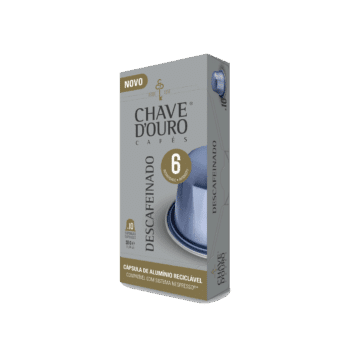 Capsulas Compatibles Aluminio Nespresso® Chave D'Ouro® Decaf 10 unid.
