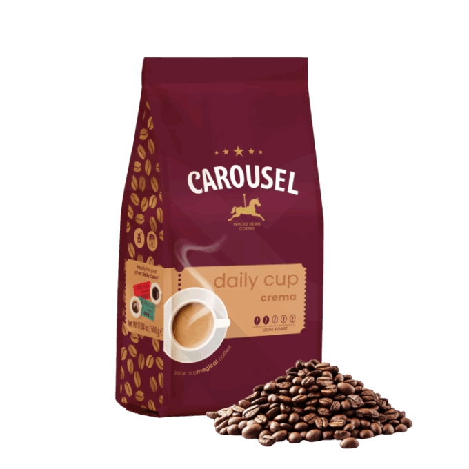 Café Grano Carousel® Daily Cup Crema 1Kg