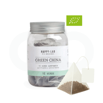 Té Happy Lab® Green China 14 unid.