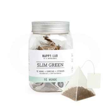 Té Happy Lab® Slim Green 14 unid.