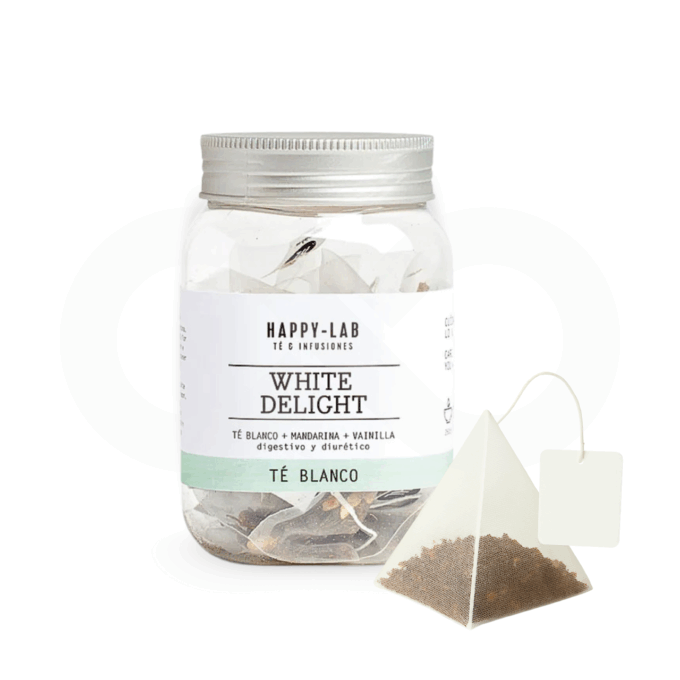 Té Happy Lab® White Delight 14 unid.