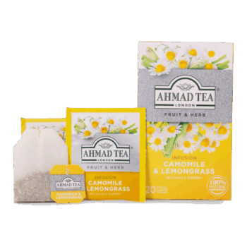 Té Ahmad® Manzanilla & Lemongrass 20 unid.